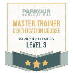 Parkour Fitness Level 3 Master Trainer Certification Course